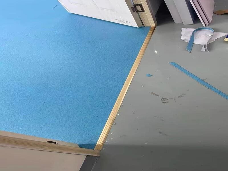 ESD resistance testing on vinyl flooring
